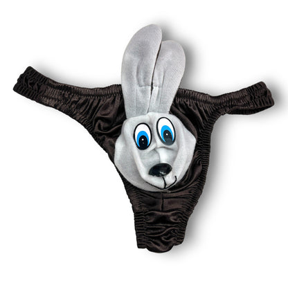 Tanga figura broma caballero unitalla de Conejo