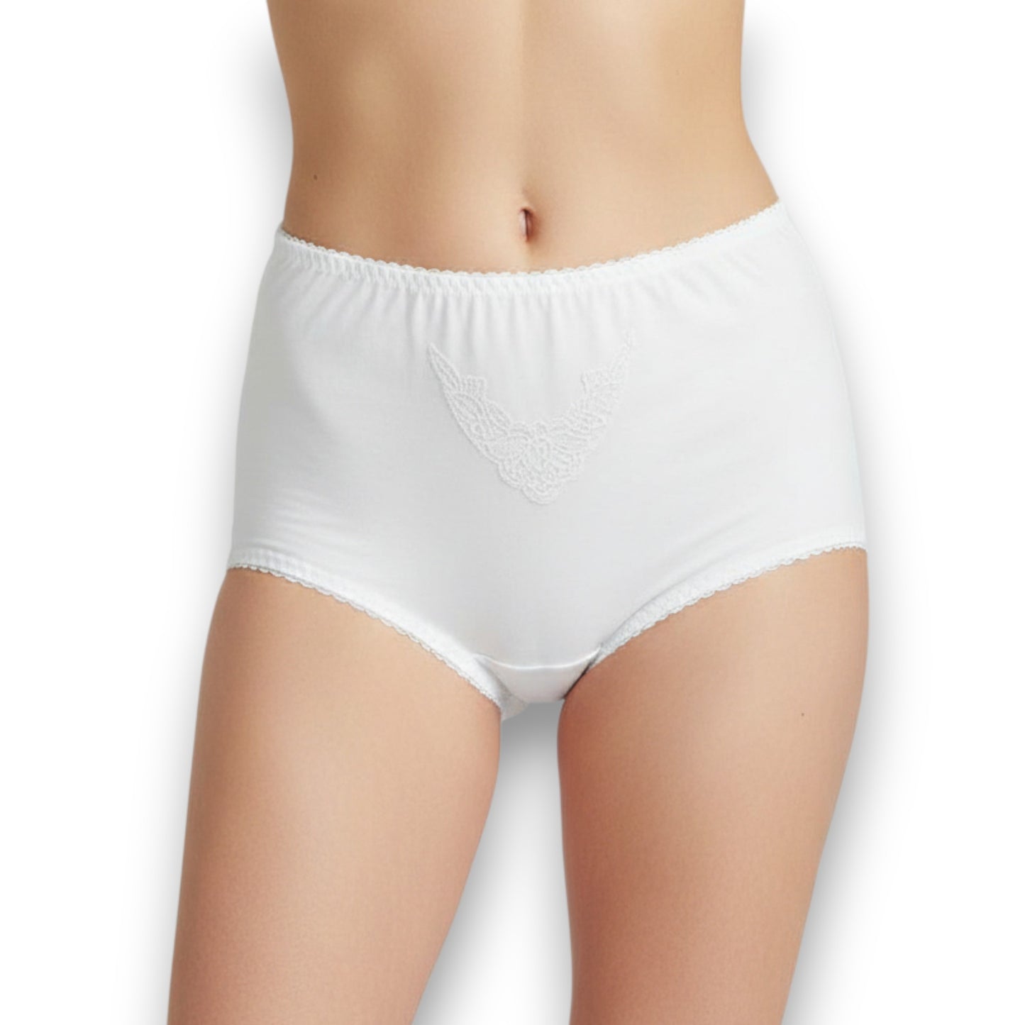 Pantaleta completa de 100% algodón dama #104 Colors