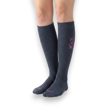 Calcetines compresores unitalla dama para varices Leka paquete de 6