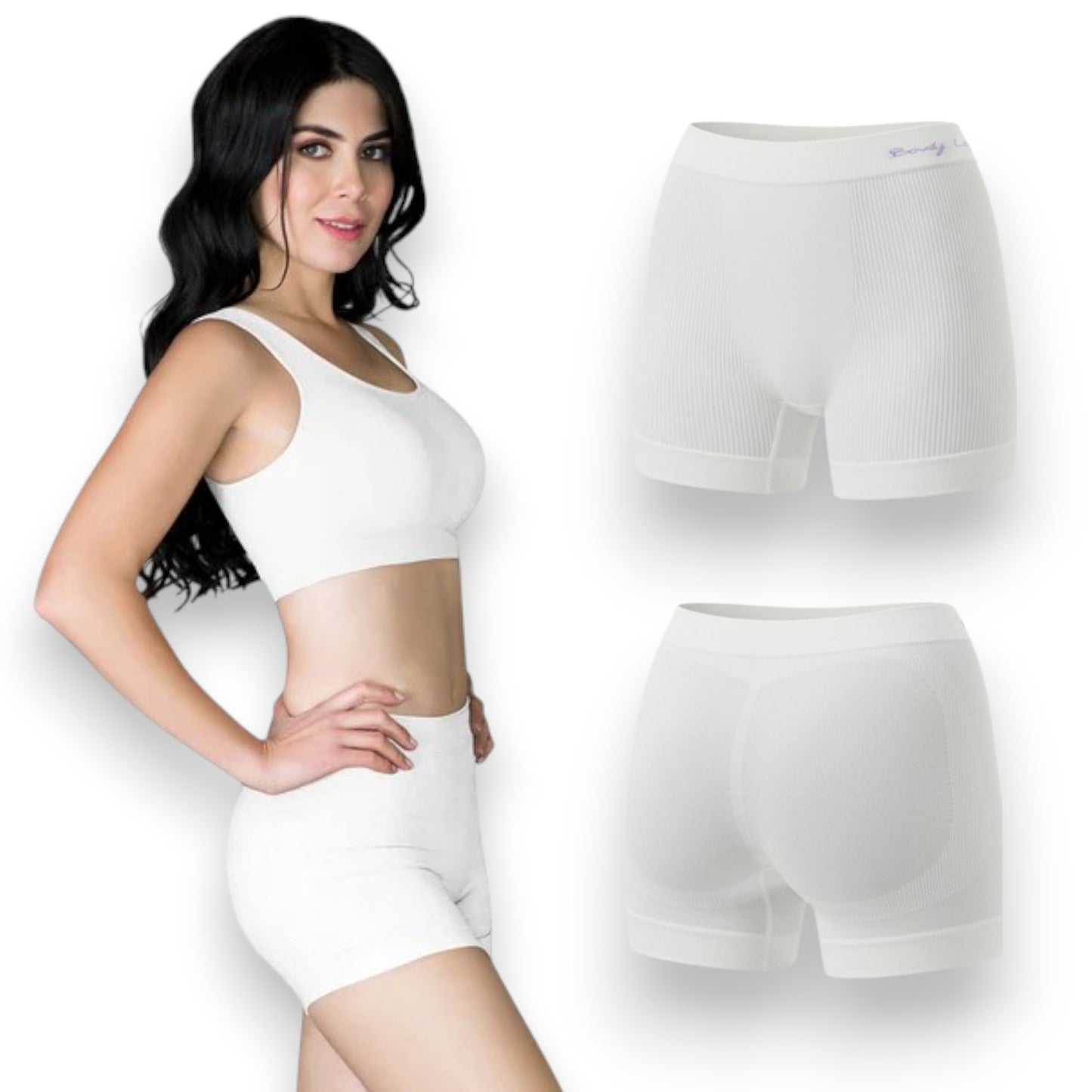 Bóxer push up de microfibra dama #1103 Body Lady