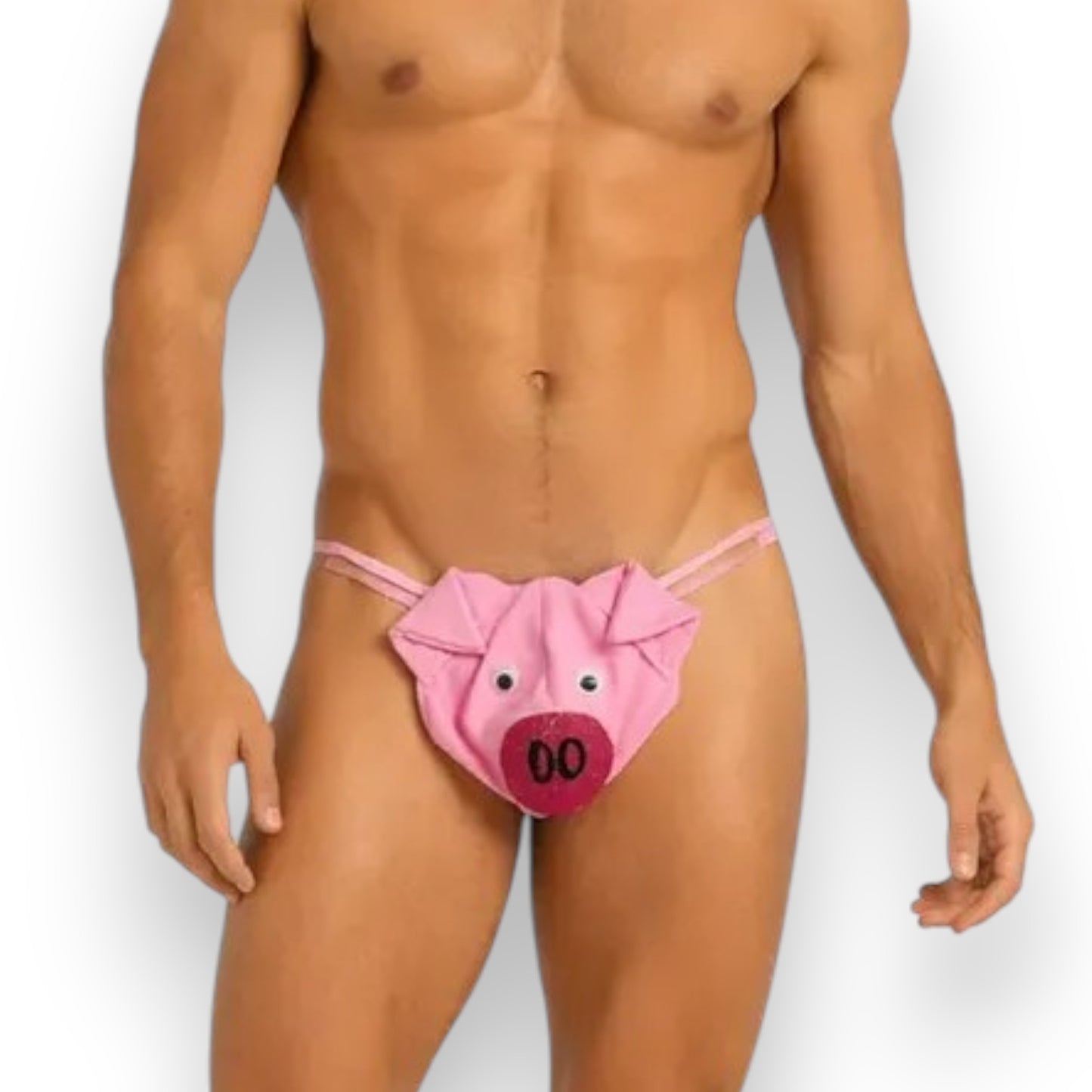 Tanga figura broma caballero unitalla de Cochino