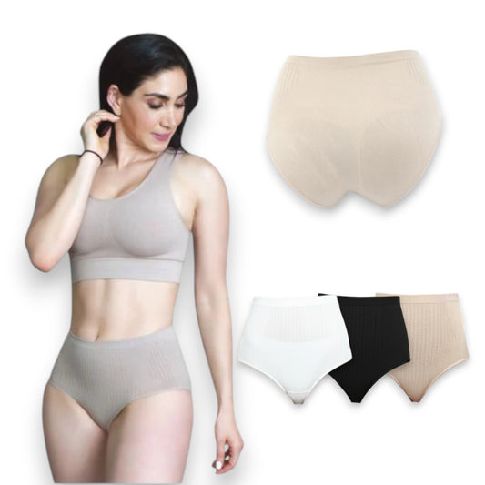 Pantaleta de control abdominal de microfibra dama #1101 Body Lady