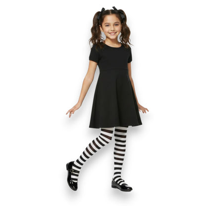 Malla rayada blanco con negro varias tallas Angie
