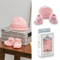 Set conjunto gorro y zapatos recién nacido #166 Baby Mink