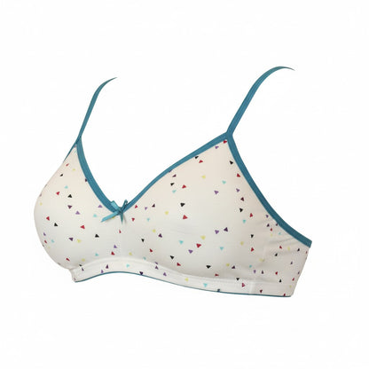 Corpiño con copa estampado confetti niña #1678 Cylyo