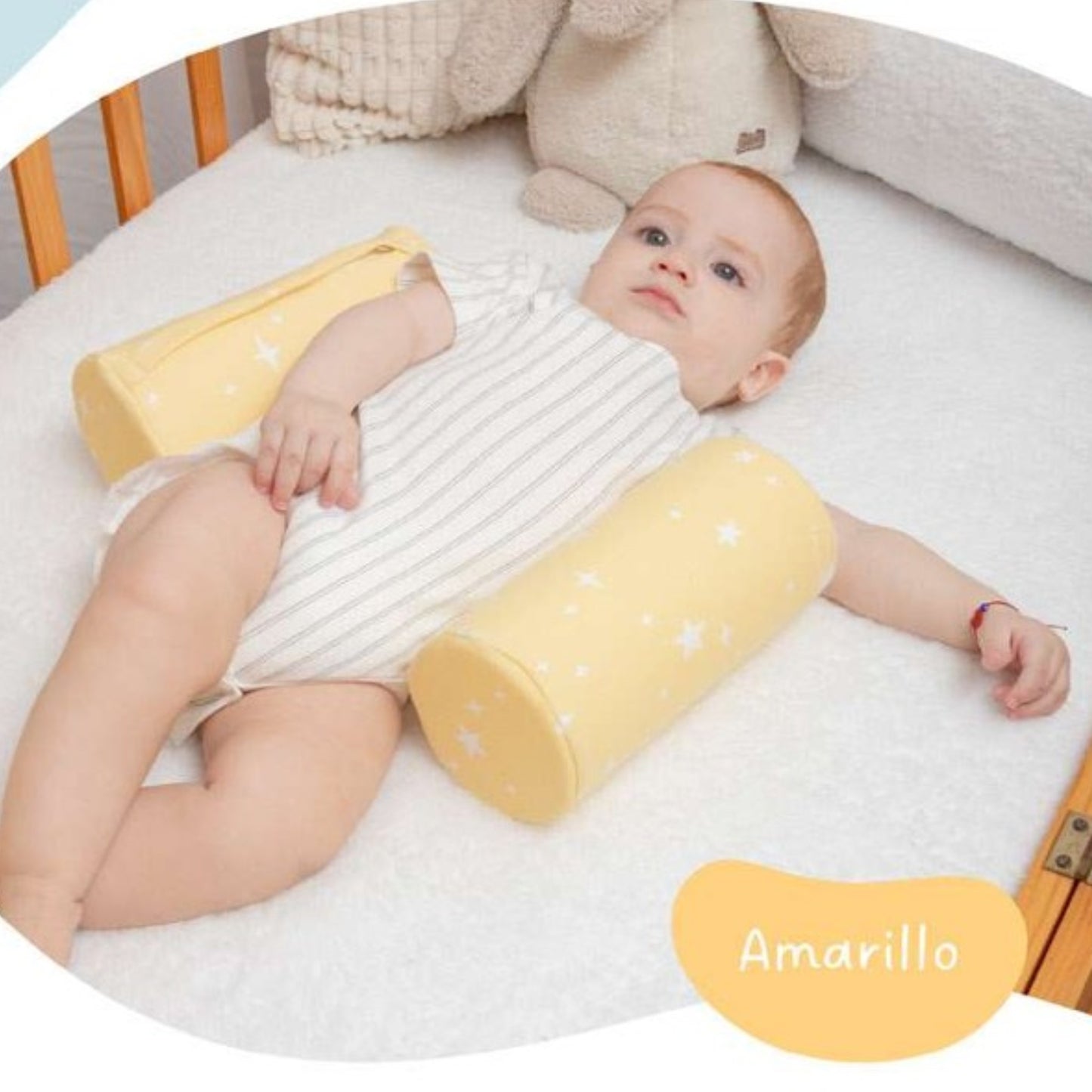 Almohadin cojín anti-ahogo Baby Mink