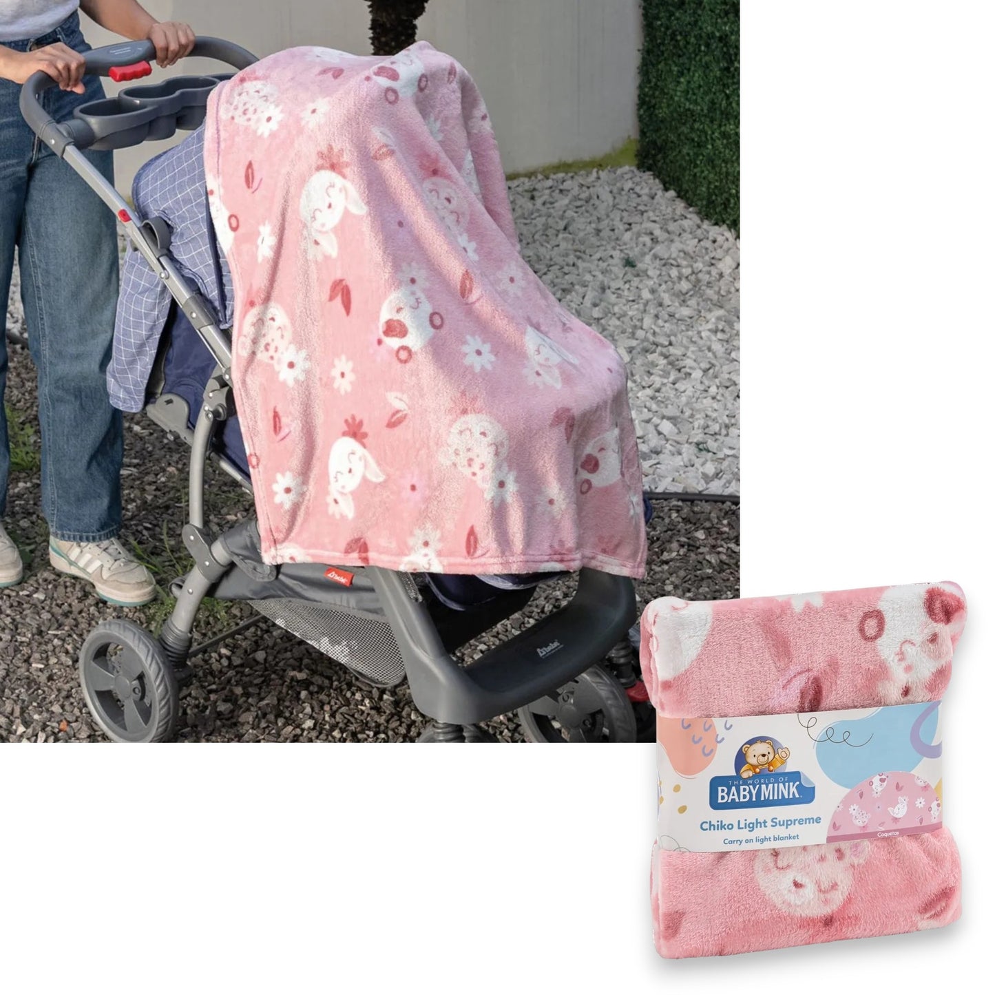 Cobertor chiko light supreme Baby Mink