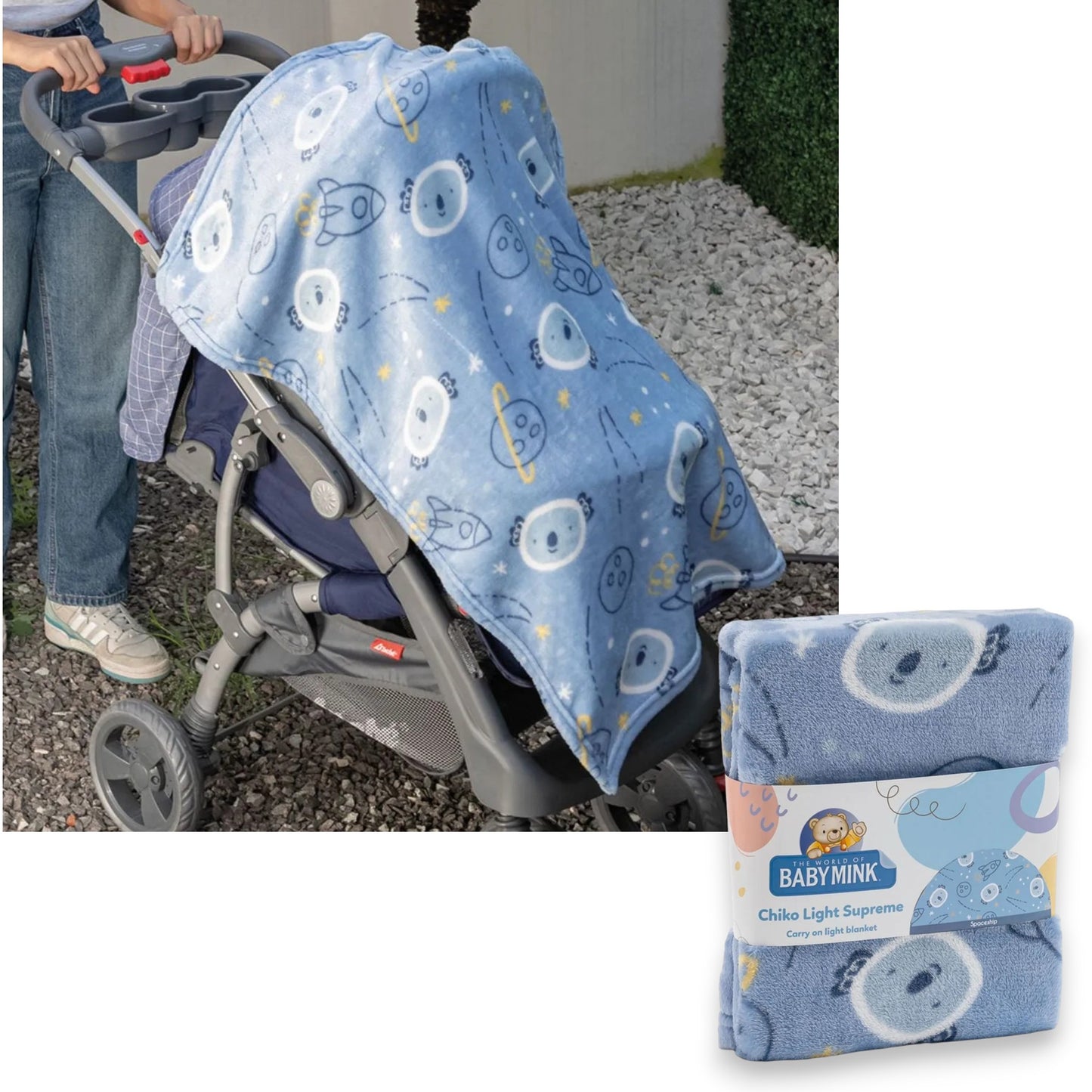 Cobertor chiko light supreme Baby Mink