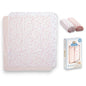 Duo de sábanas de franela de algodón multiusos para recién nacido #080 Baby Mink