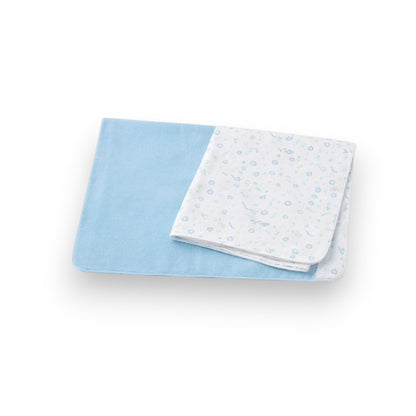 Duo de sábanas de franela de algodón multiusos para recién nacido #080 Baby Mink