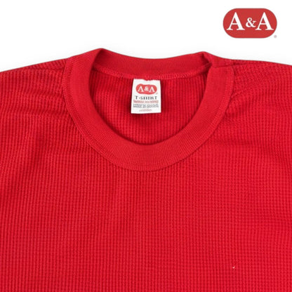 Playera térmica reactivos cuello redondo manga corta de color caballero AYA
