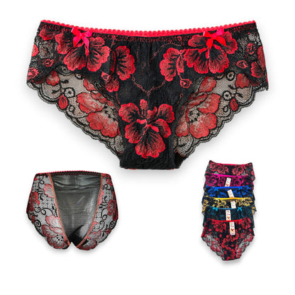 Bikini de encaje surtido unitalla dama #B13 Mary Paquete de 6