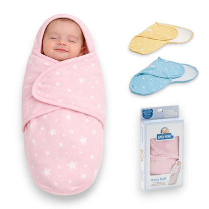 Baby roll frazada prearmada con velcro Baby Mink