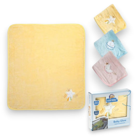 Cobertor luminiscente baby glow Baby Mink