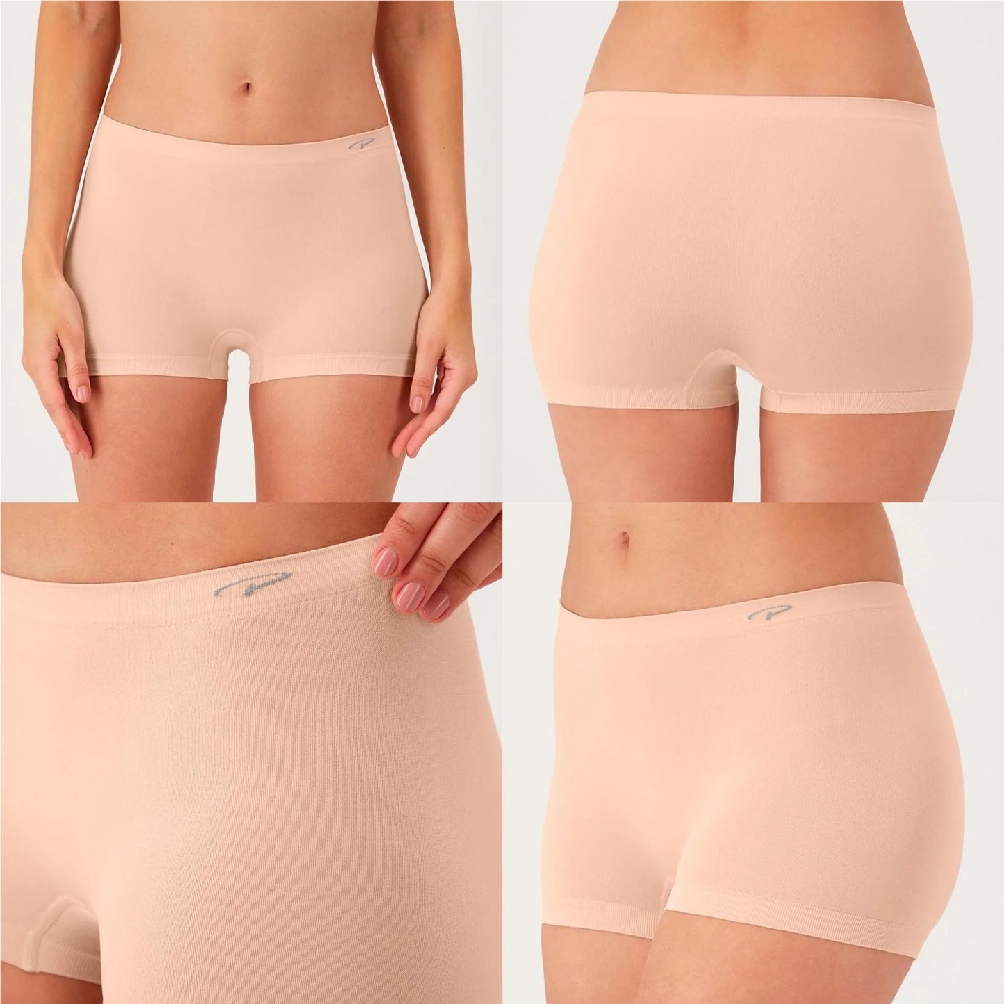 Bóxer seamless sin costuras dama #152201 Playtex