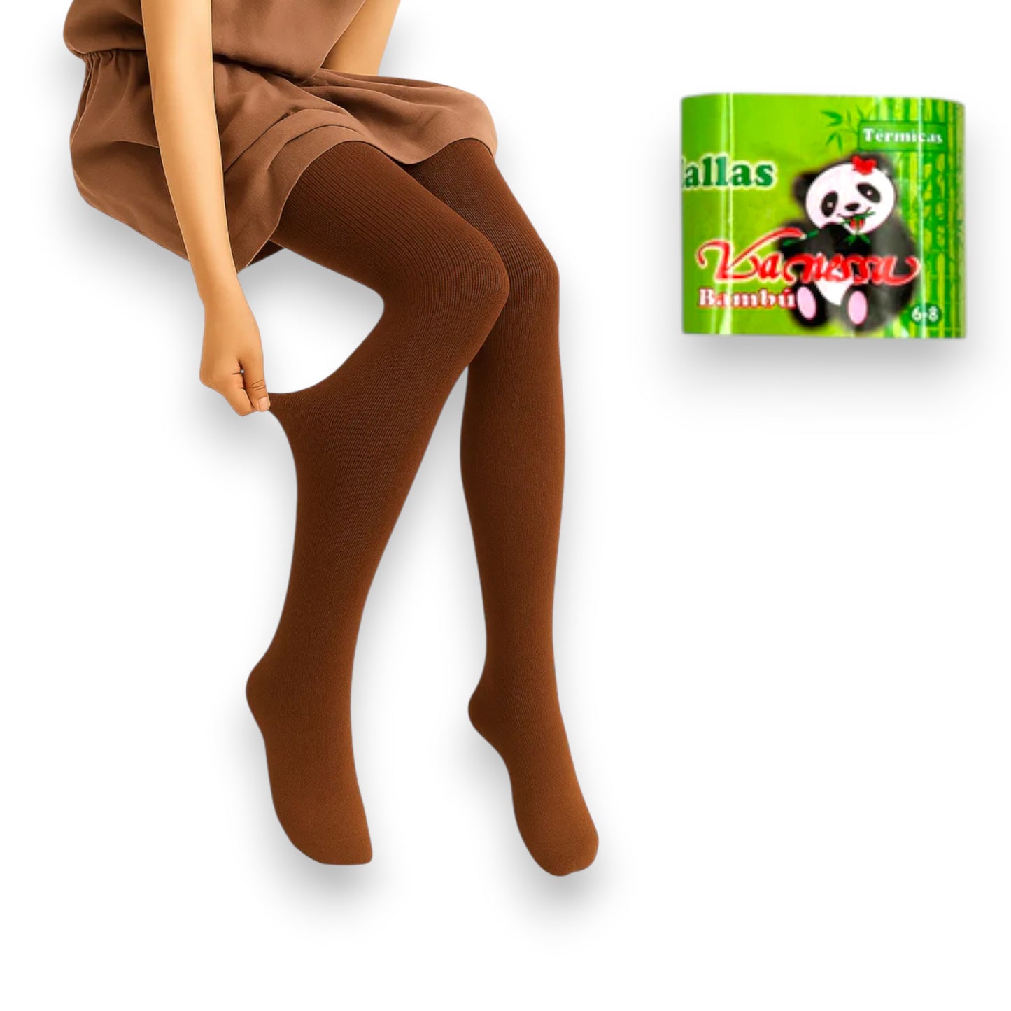 Malla vanessa lisa termica de hilo de bambu varias tallas niña