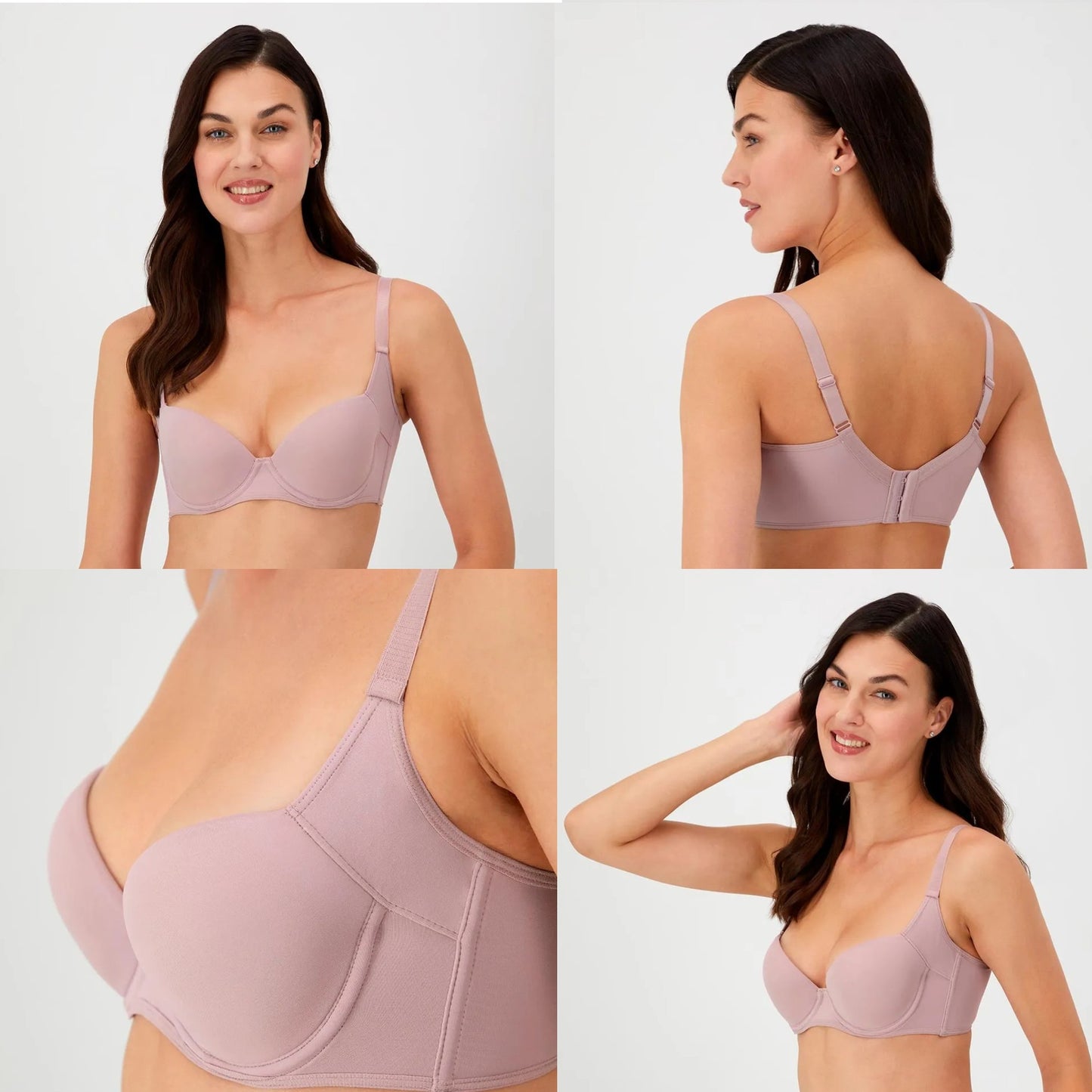 Brasier playsupport espalda plana con varilla dama #155121 Playtex