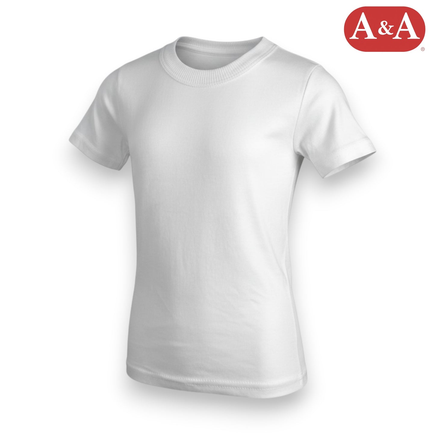 Playera manga corta inter blanca unisex unitalla AYA