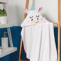 Salida de baño con capucha animales #201 Baby Mink