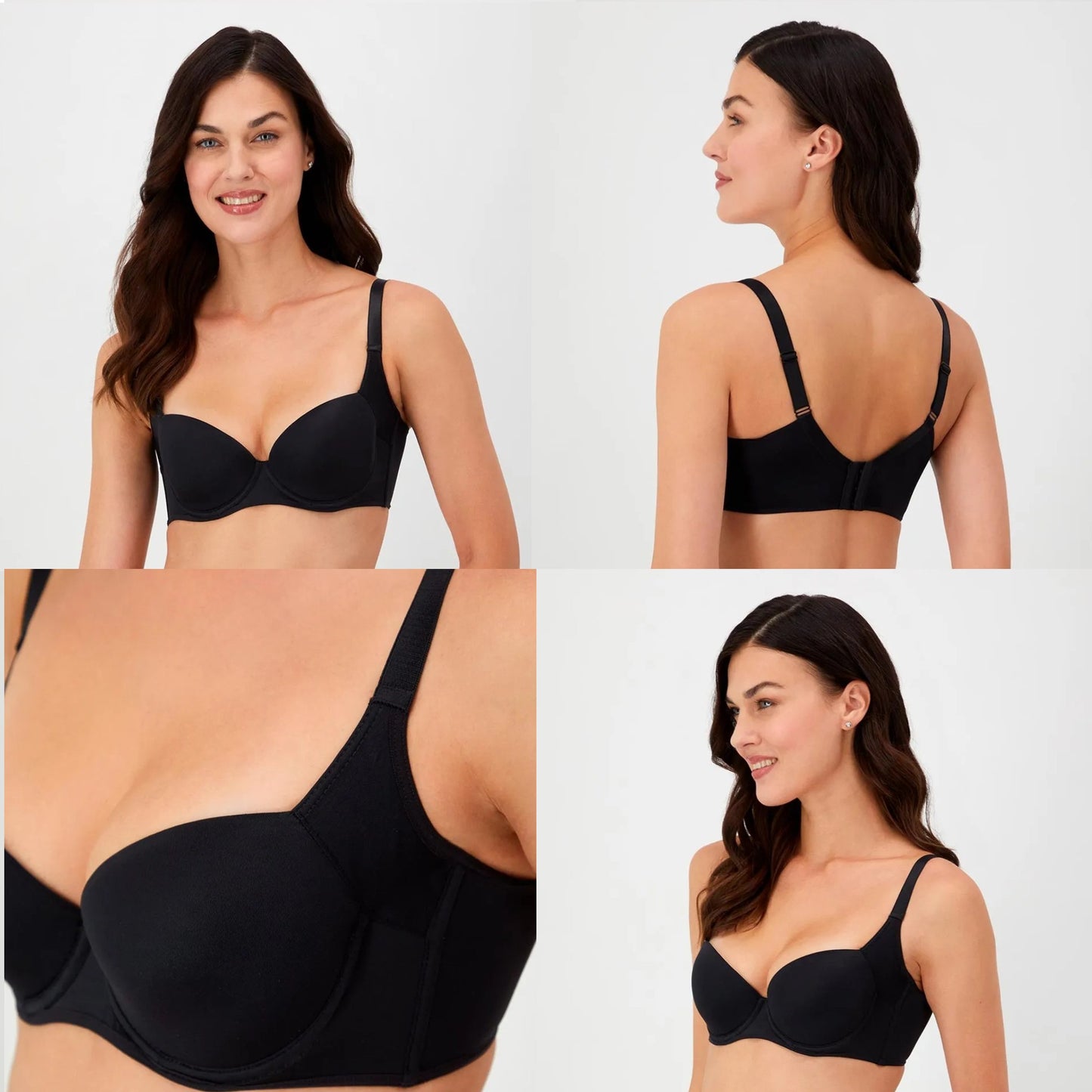 Brasier playsupport espalda plana con varilla dama #155121 Playtex