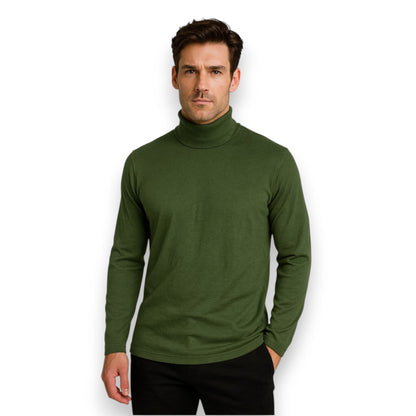 Playera cuello ruso manga larga varios colores JUV-UNI AYA