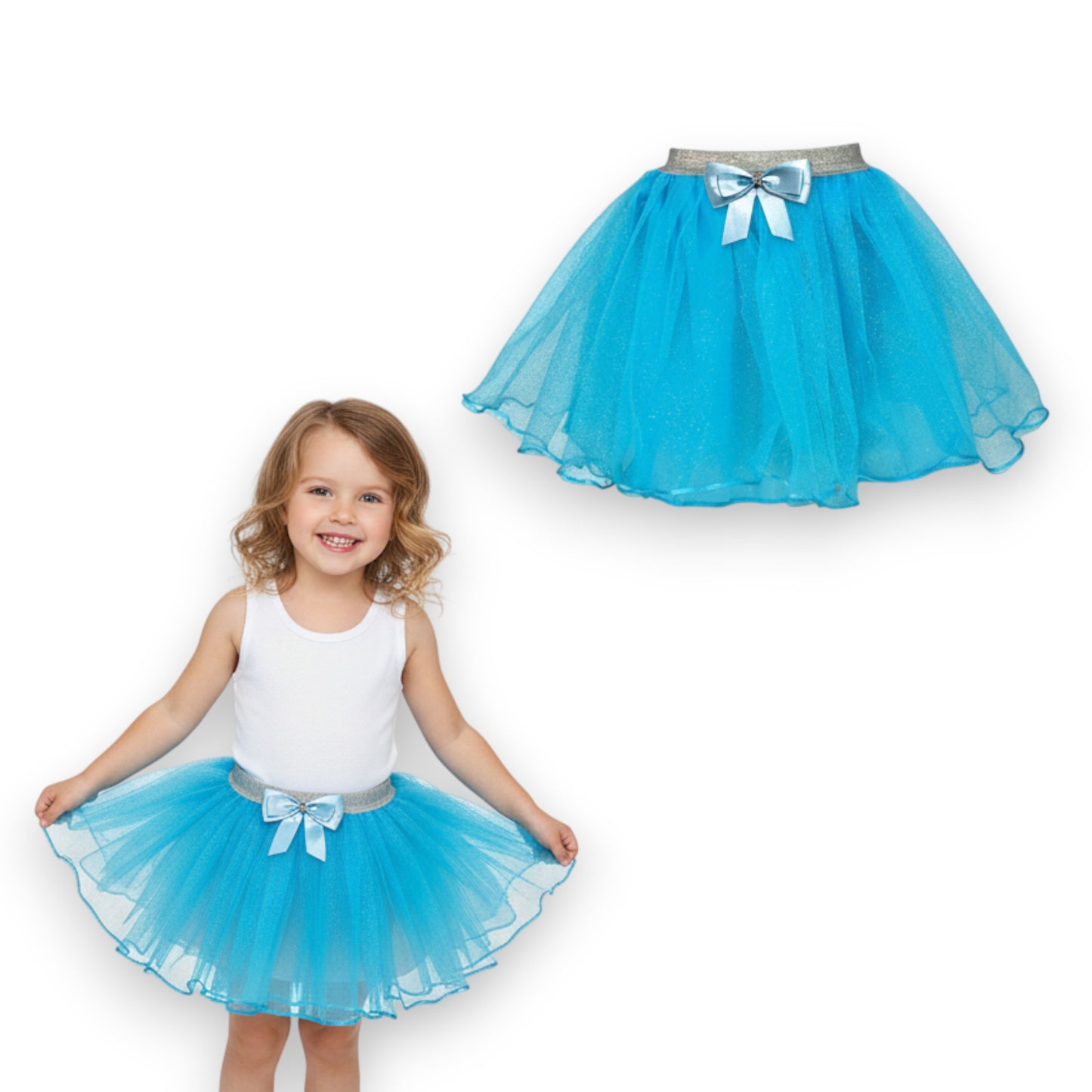 Tutu brillos económico varios colores y tallas