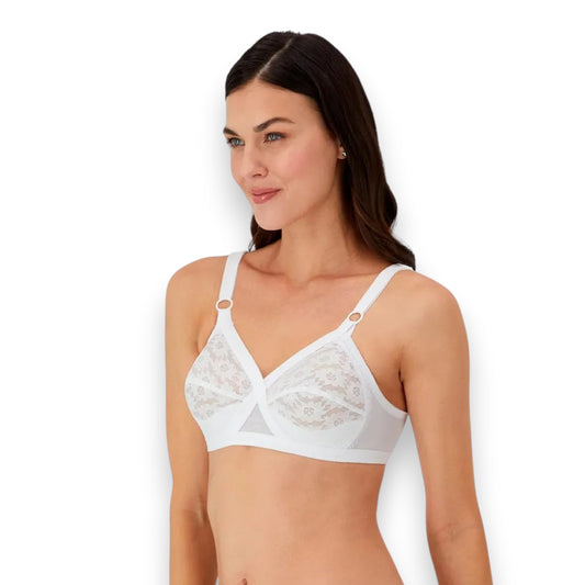 Brasier con encaje clásico criss‑cross sin varilla dama #152 Playtex