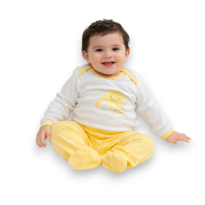 Set de Pijama y Almohada que Brilla en la Oscuridad Baby Mink