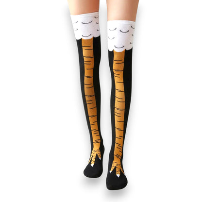 Calceta medieta pata de pollo varias tallas Leka