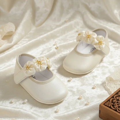 Zapato cunero de charol niña #6001