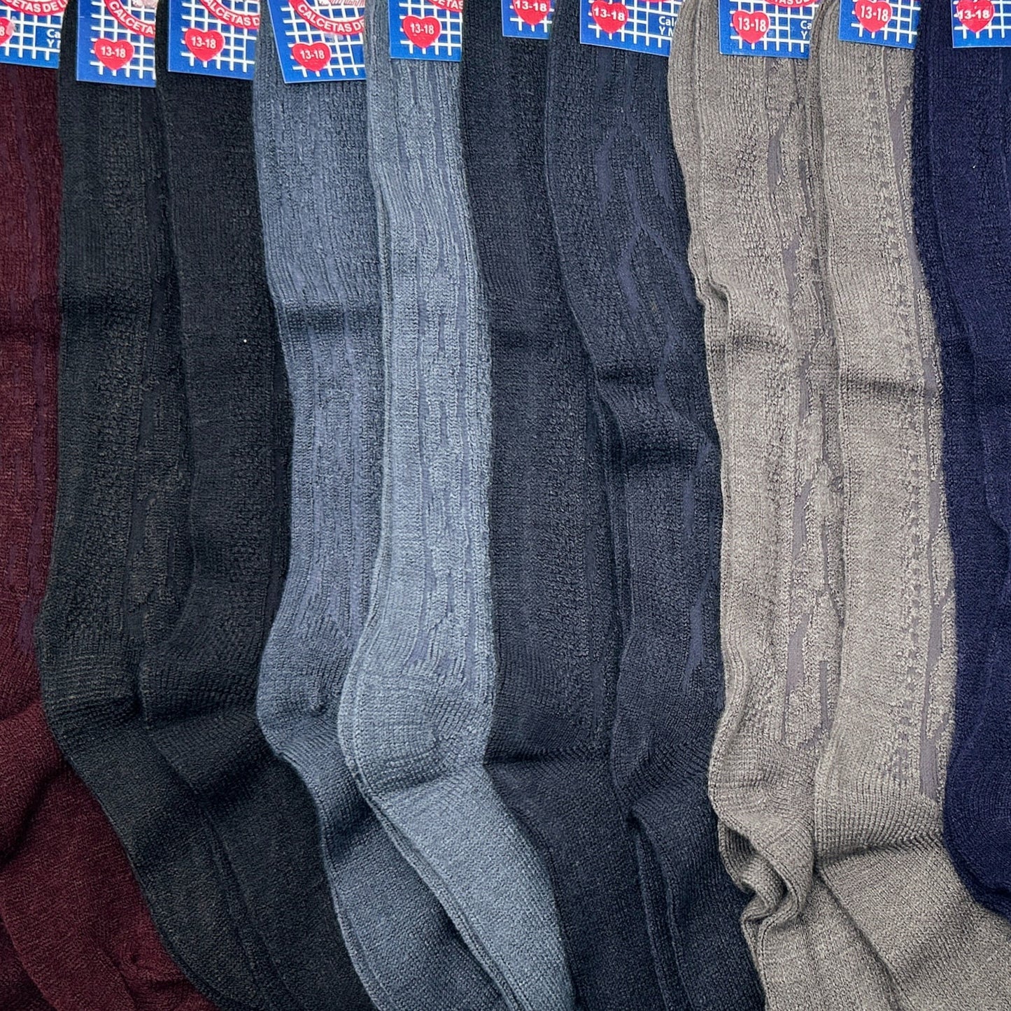 Calceta corta calada surtida para señora unitalla Esbe paquete de 12