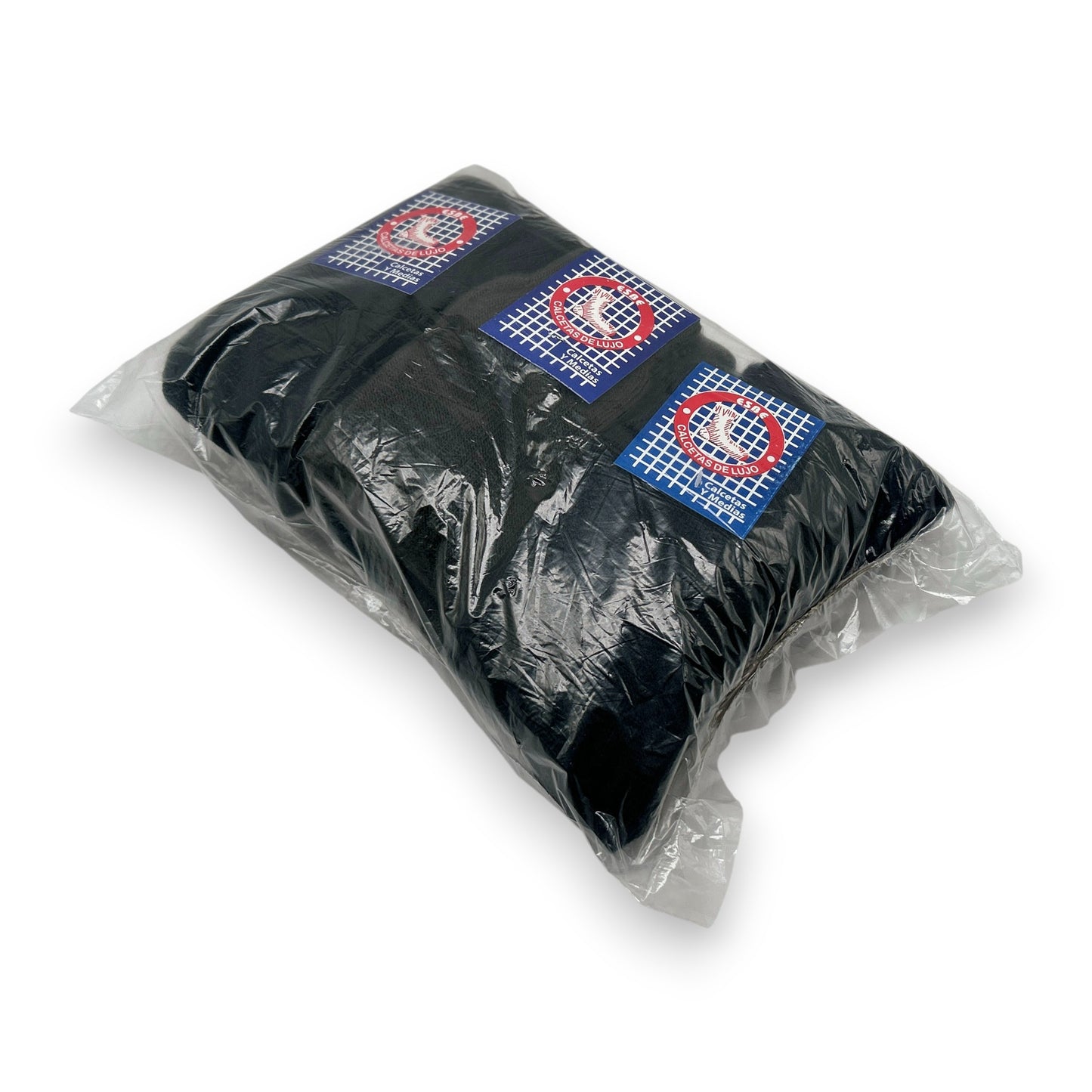 Calceta larga lisa surtida para señora unitalla Esbe paquete de 6