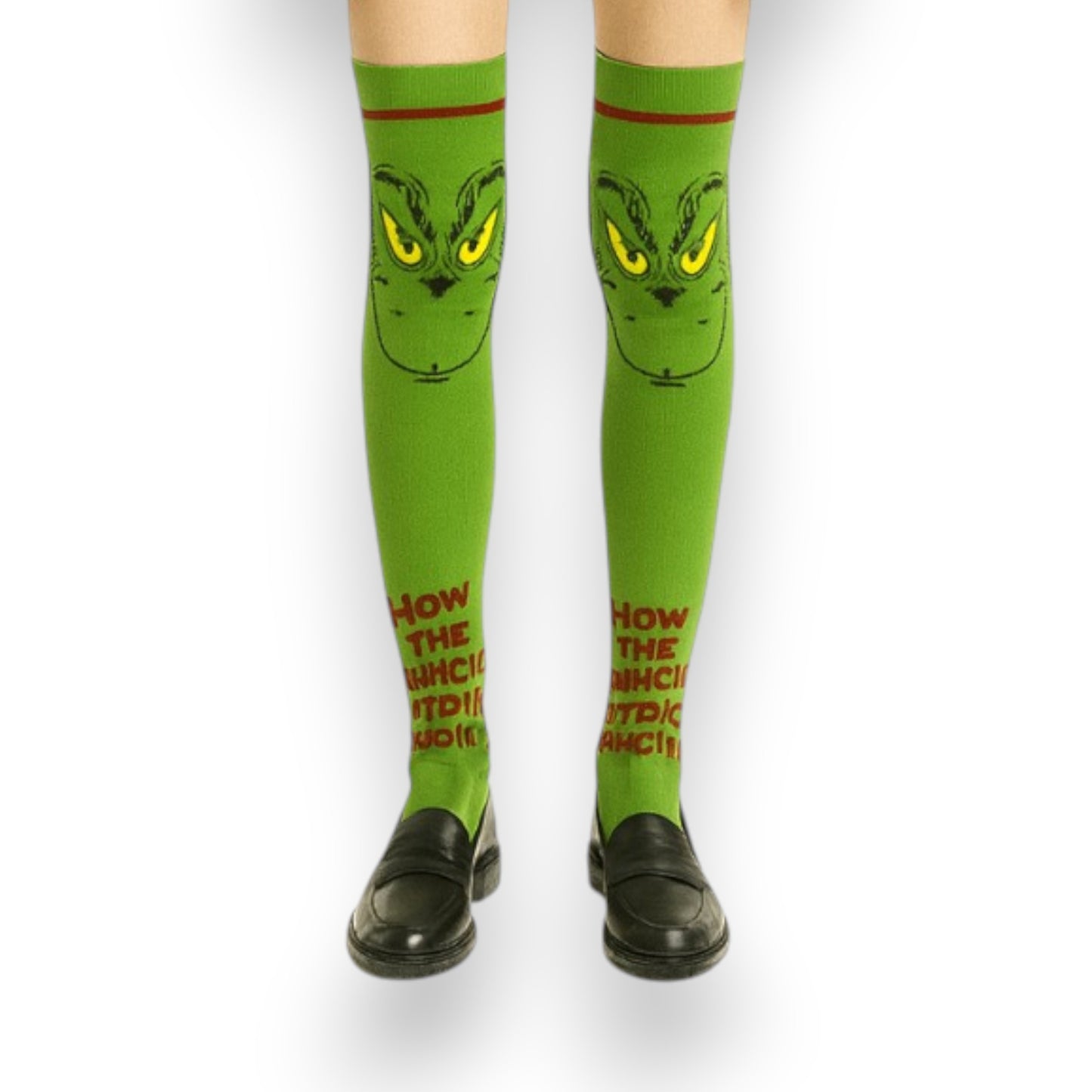 Calceta medieta navideña del Grinch unitalla Oslo