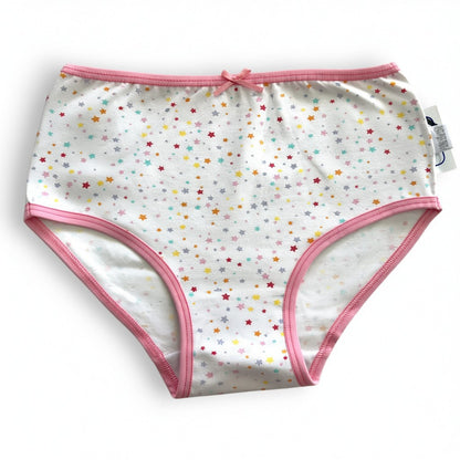 Pantaleta completa estampado estrellas niña #1158 Cylyo
