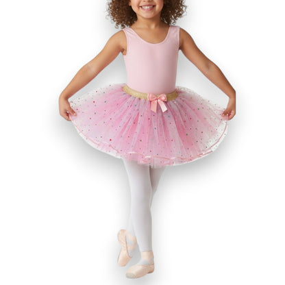 Tutu unicornio brillos económico varias tallas niña