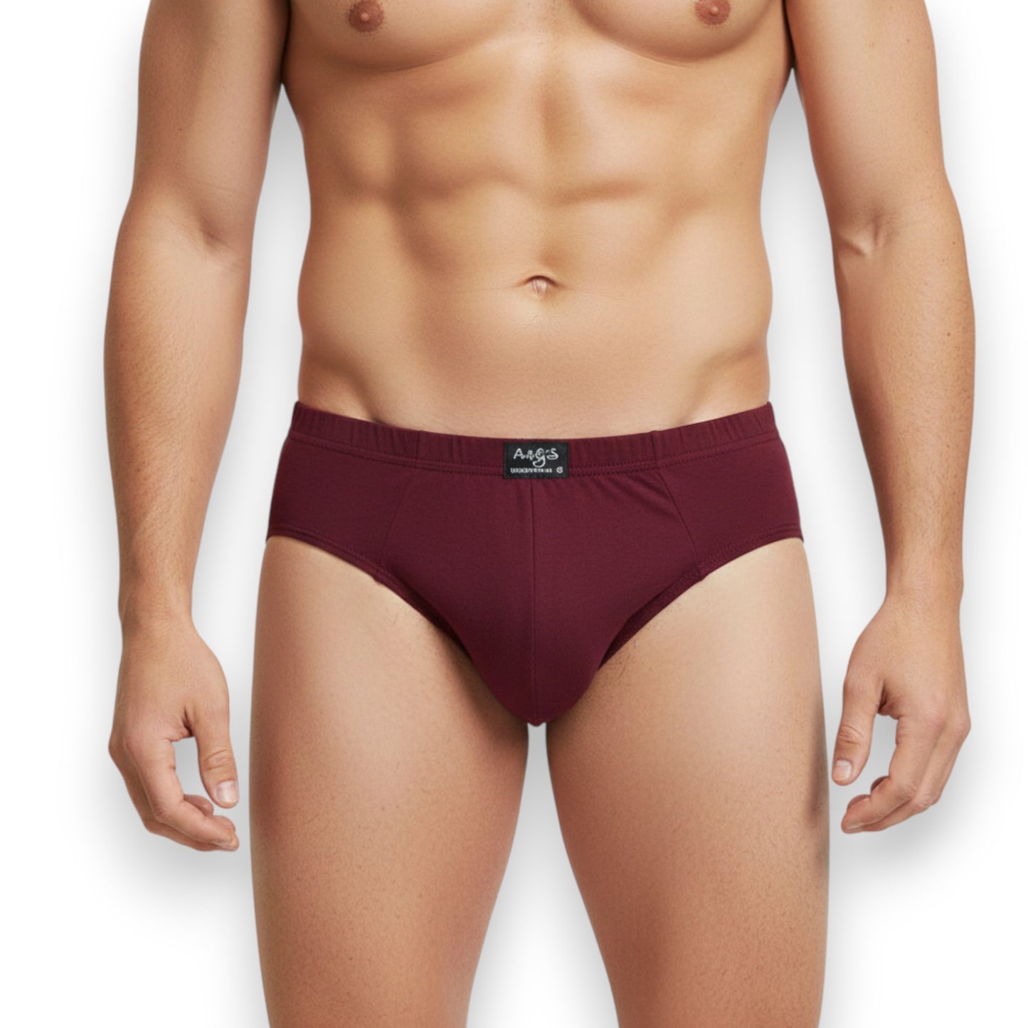 Bikini de algodón liso surtido caballero Ags paquete de 6