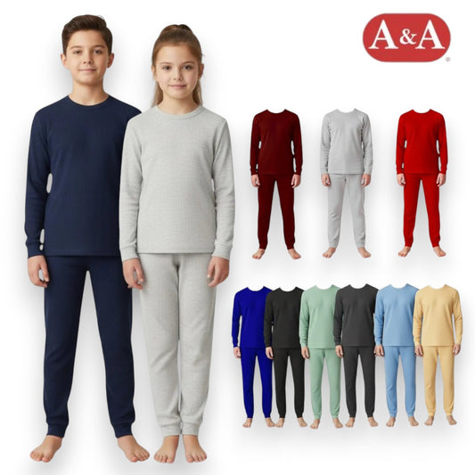 Pijama térmica económica varias tallas infantil unisex AYA