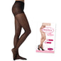 Pantimedia transparente lisa de nylon dama #2002 Orquidea