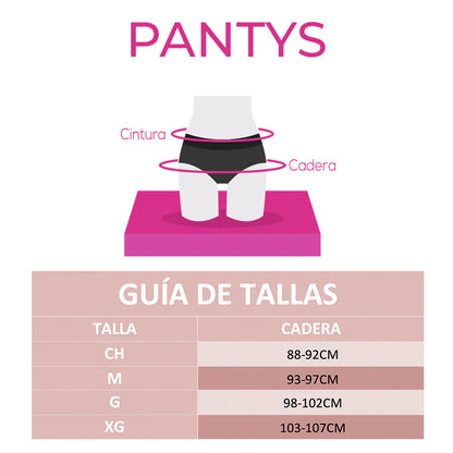 Coordinado con detalle de encaje gris dama #24264 Carnival