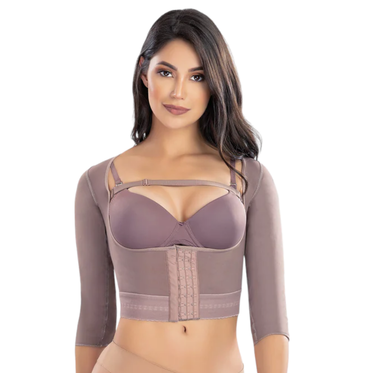Faja colombiana corrector de espalda con mangas Mod. 3087