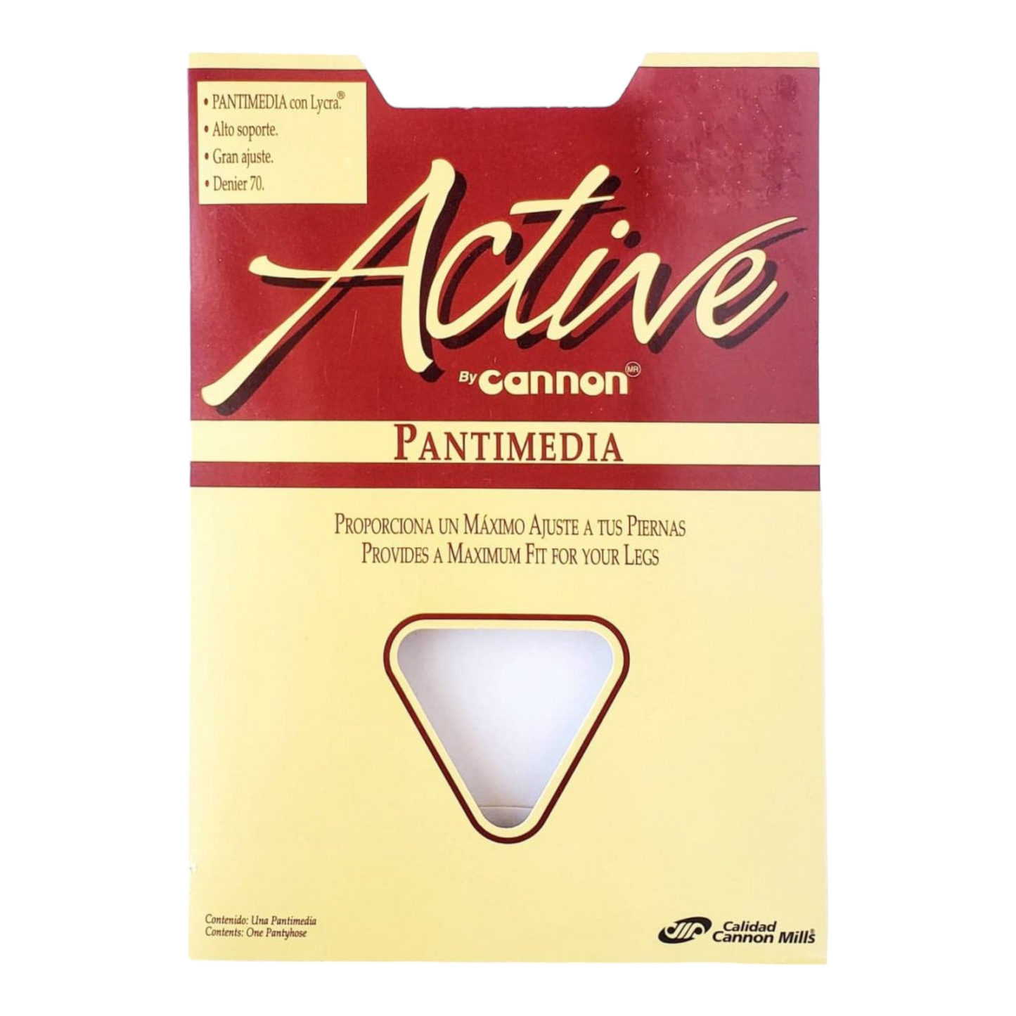 Pantimedia active con hilo lycra soft