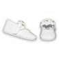 Zapato cunero de charol niña #6001
