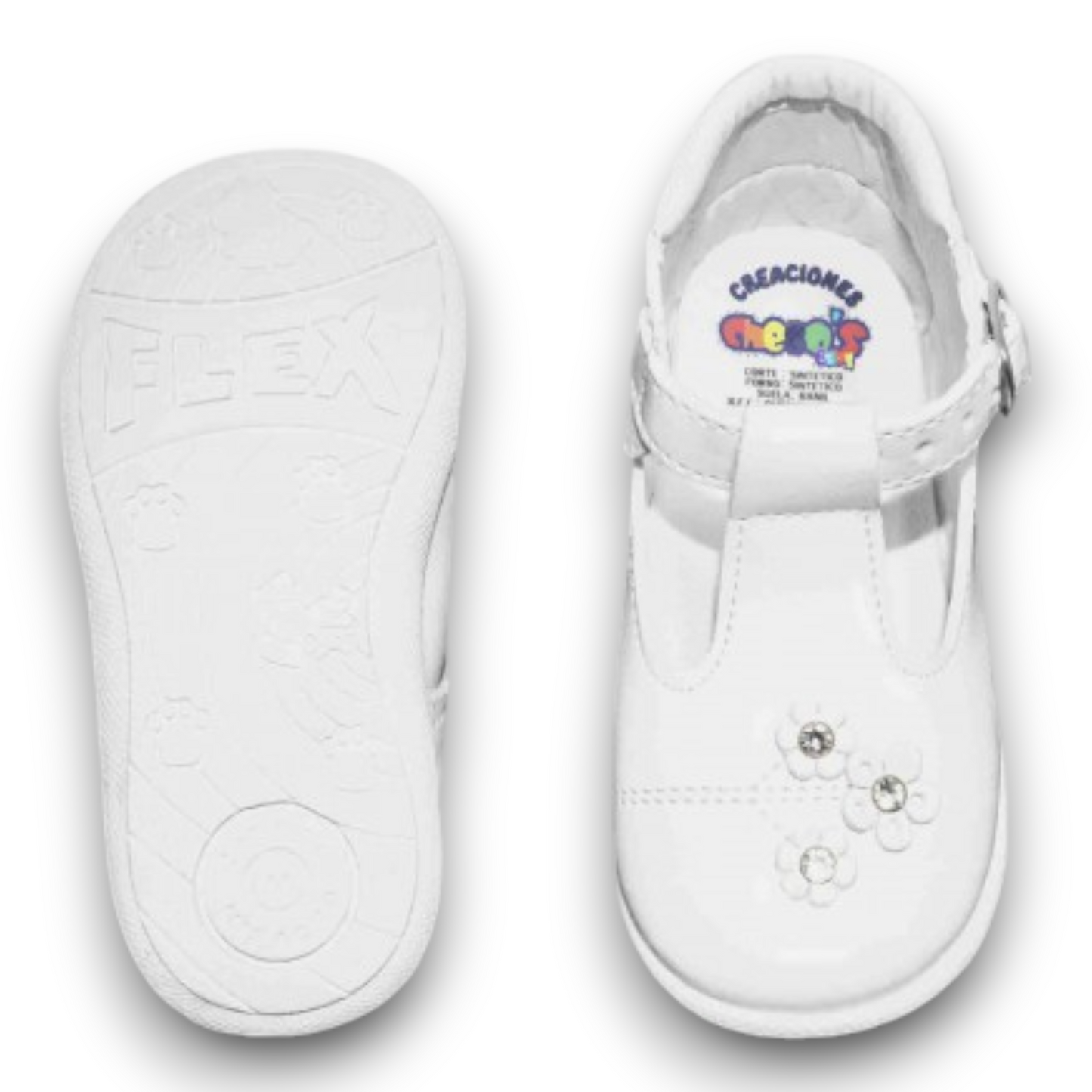 Zapato suela de charol niña #3025