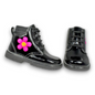 Zapato suela bota de charol niña #737