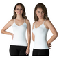 Camiseta de microfibra tirantes delgados escote V unitalla dama #001 Catherine