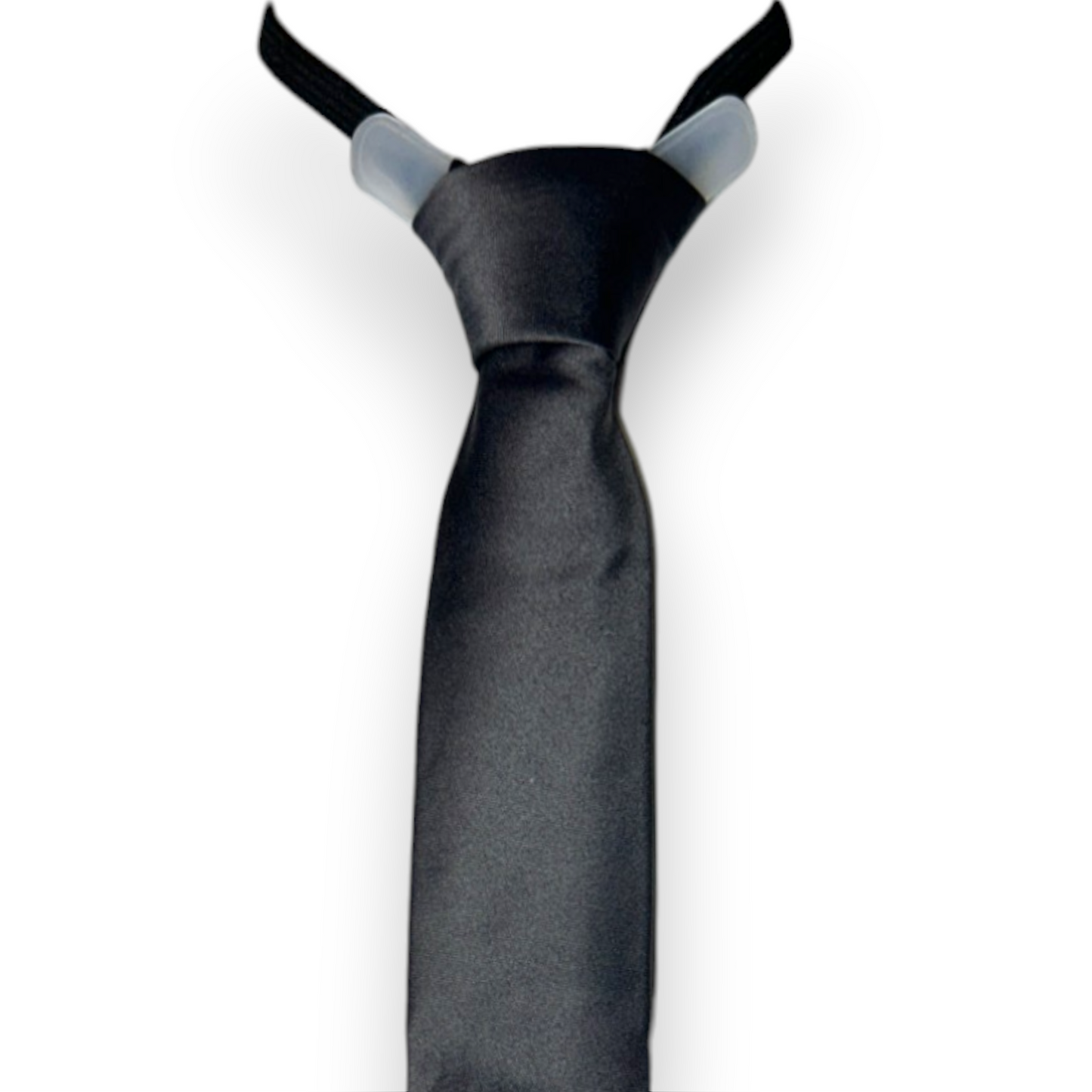 Corbata larga hecha paloma gancho plástico