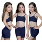 Short escolar de microfibra infantil niña Catherine