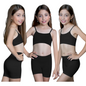 Short escolar de microfibra infantil niña Catherine