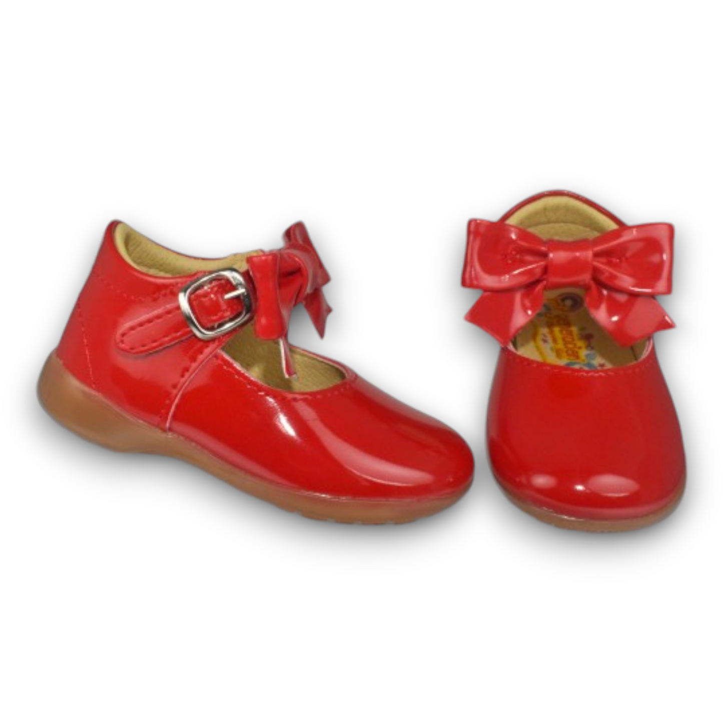 Zapato suela de charol niña #2027