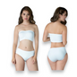 Bikini de microfibra basico liso resorte delgado colores unitalla dama Catherine